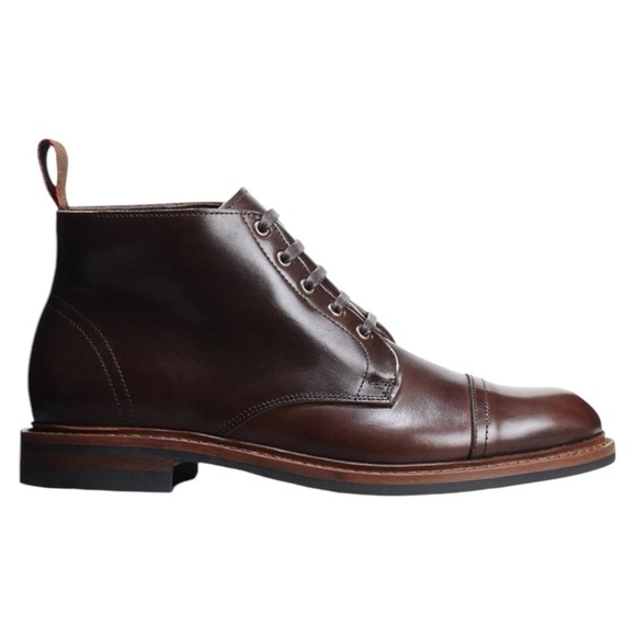 Allen Edmonds Patton Weatherproof Cap-Toe Boot Brown Lace-Up Men’s 8EEE (Wide) main image 12